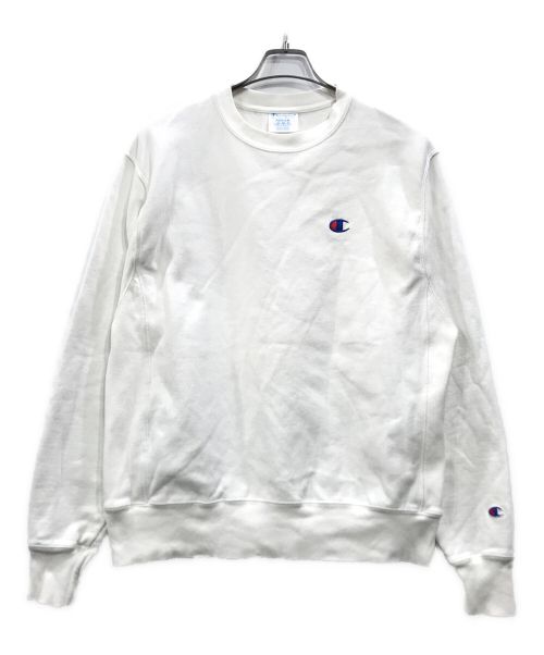 Champion REVERSE WEAVE（チャンピオンリバースウィーブ）Champion REVERSE WEAVE (チャンピオンリバースウィーブ) スウェット ホワイト サイズ:Mの古着・服飾アイテム