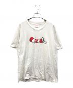 SUPREMEシュプリーム）の古着「Cat in the Hat Tee」｜ホワイト