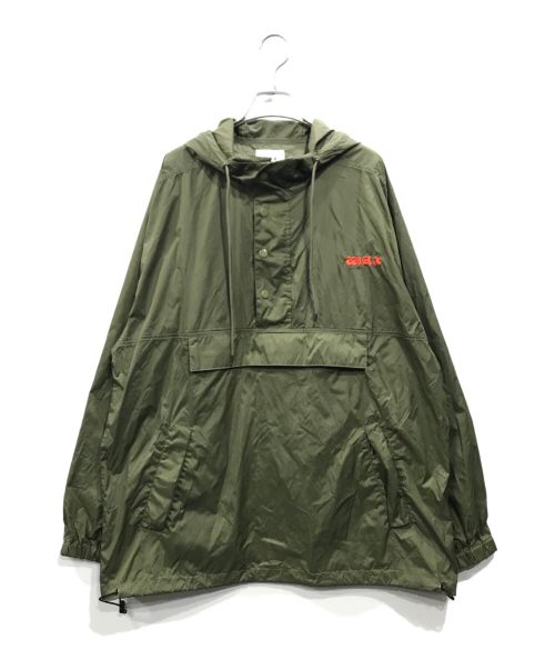 WAX（ワックス）WAX (ワックス) アノラックパーカー カーキ サイズ:Lの古着・服飾アイテム