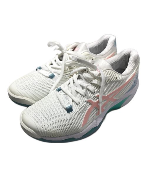 asics（アシックス）asics (アシックス) スニーカー ホワイト サイズ:24.5の古着・服飾アイテム