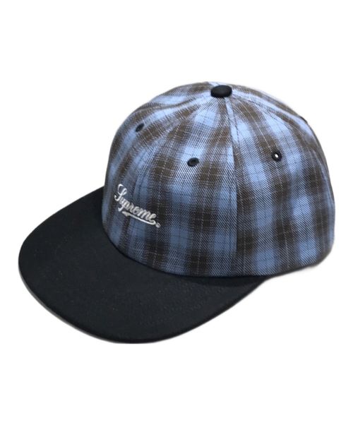 SUPREME（シュプリーム）SUPREME (シュプリーム) 24SS Script Logo 6-Panel ブルーの古着・服飾アイテム