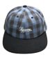 SUPREME (シュプリーム) 24SS Script Logo 6-Panel ブルー：9000円