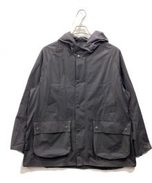 Barbour×UNITED ARROWS（バブアー×ユナイテッドアローズ）の古着「別注 オーバーサイズ フード ジャケット」｜ブラック