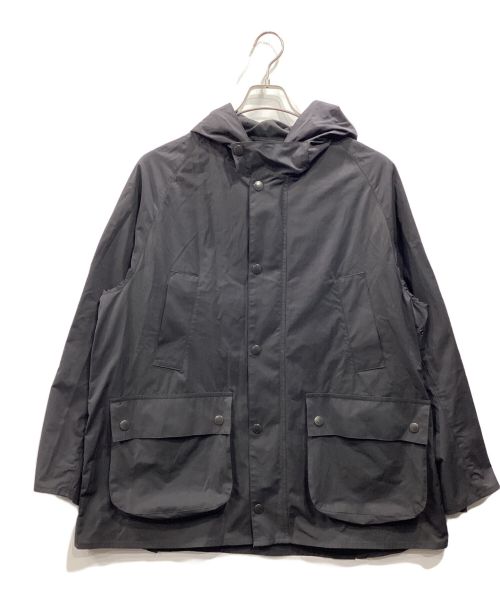 Barbour（バブアー）Barbour (バブアー) UNITED ARROWS (ユナイテッドアローズ) 別注 オーバーサイズ フード ジャケット ブラック サイズ:40の古着・服飾アイテム