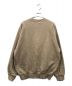 KEBOZ (ケボズ) CORDUROY UC SWEAT CREWNECK ベージュ サイズ:S：7000円