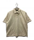 X-LARGEエクストララージ）の古着「STANDARD LOGO BIG POLO SHIRT」｜ベージュ