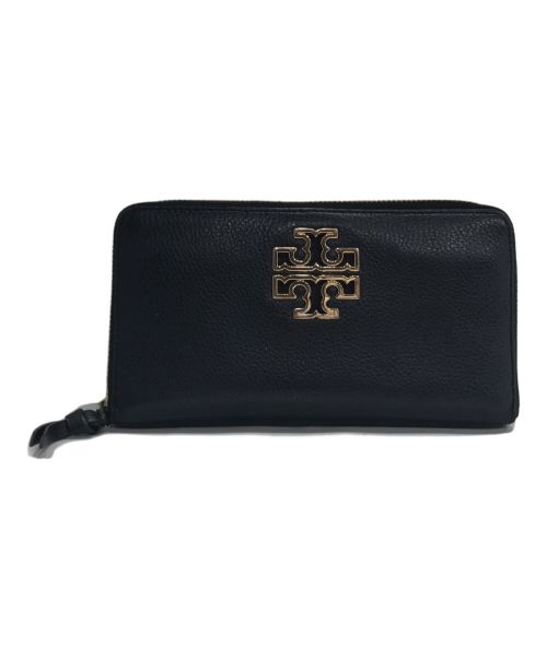 TORY BURCH（トリーバーチ）TORY BURCH (トリーバーチ) 長財布 ネイビーの古着・服飾アイテム