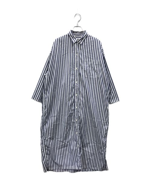 Plage（プラージュ）Plage (プラージュ) wide wash シャツワンピース ネイビー サイズ:38の古着・服飾アイテム