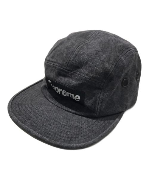 SUPREME（シュプリーム）SUPREME (シュプリーム) washed canvas camp cap グレーの古着・服飾アイテム