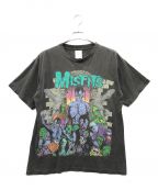 MISFITSミスフィッツ）の古着「EARTH A.D.TEE」｜ブラック