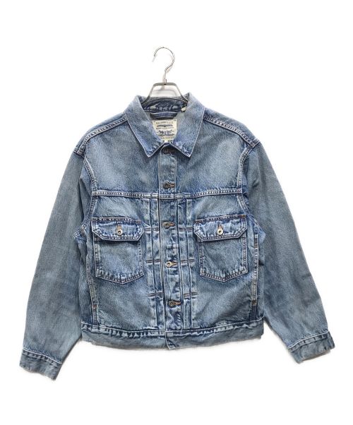 LEVI’S MADE&CRAFTED（リーバイス メイドアンドクラフテッド）LEVI’S MADE&CRAFTED (リーバイス メイドアンドクラフテッド) OVERSZD TYPE II TRUCKER JACKET ブルー サイズ:Sの古着・服飾アイテム