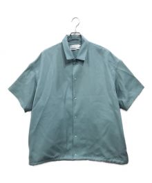 Graphpaper（グラフペーパー）の古着「RESIN WOOL COACH SHIRTS」｜グリーン