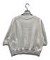 AURALEE (オーラリー) LIGHT FLOWY SWEAT HALFSLEEVE P/O ホワイト サイズ:1：5000円