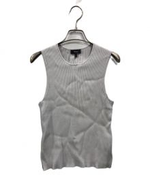 theory（セオリー）の古着「Wooster Crepe Knit Sleeveless Shell」｜グレー