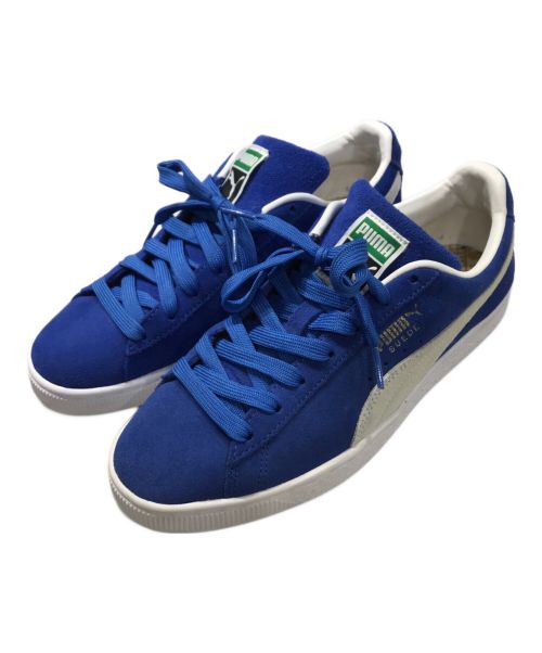 PUMA（プーマ）PUMA (プーマ) SUEDE CLASSIC XXI ブルー×ホワイト サイズ:27㎝の古着・服飾アイテム