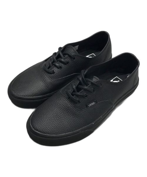 VANS（バンズ）VANS (バンズ) AUTHENTIC LEATHER V44C ブラック サイズ:25の古着・服飾アイテム