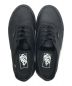 中古・古着 VANS (バンズ) AUTHENTIC LEATHER V44C ブラック サイズ:25：7000円