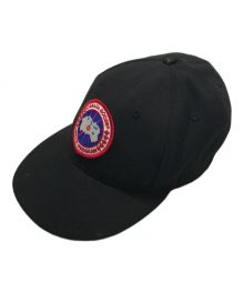 CANADA GOOSE×New Era（カナダグース×ニューエラ）の古着「コラボロゴキャップ」｜ブラック