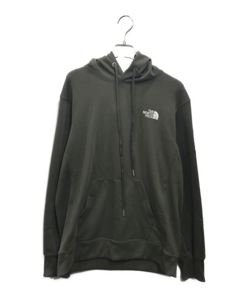 THE NORTH FACE（ザ ノース フェイス）THE NORTH FACE (ザ ノース フェイス) Square Logo Hoodie オリーブ サイズ:Ｍの古着・服飾アイテム