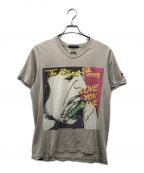 Hysteric Glamour×ROLLING STONESヒステリックグラマー×ローリングストーンズ）の古着「Tシャツ」｜ベージュ