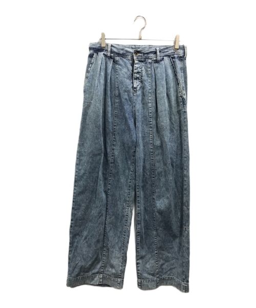 SHAREEF（シャリーフ）SHAREEF (シャリーフ) WIDE DENIM インディゴ サイズ:2の古着・服飾アイテム