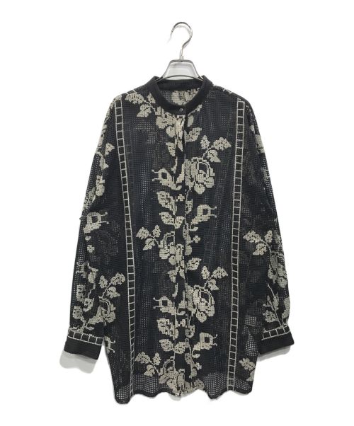 Ameri（アメリ）Ameri (アメリ) MEDI CROSS SHIRT ブラック サイズ:Freeの古着・服飾アイテム