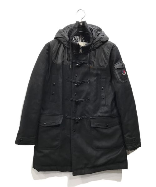 MONCLER（モンクレール）MONCLER (モンクレール) JEANダッフルダウンコート ブラック サイズ:3の古着・服飾アイテム