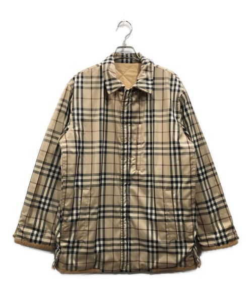 BURBERRY LONDON（バーバリーロンドン）BURBERRY LONDON (バーバリーロンドン) ノバチェックリバーシブルジャケット ベージュ サイズ:Ｍの古着・服飾アイテム