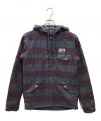 Patagoniaパタゴニア）の古着「Reclaimed Wool Snap-T Pullover」｜パープル×ネイビー