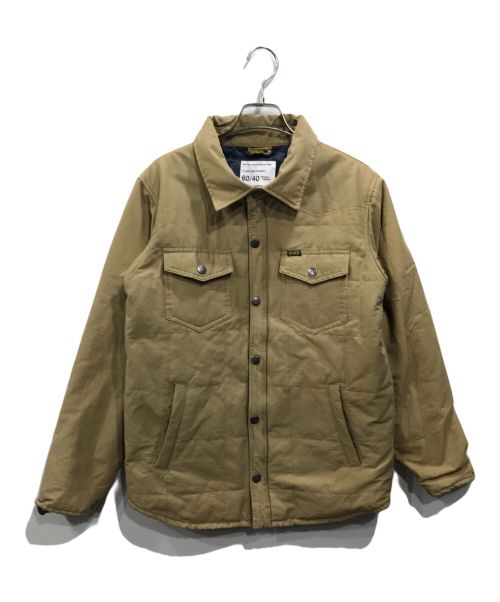 BLUCO WORK GARMENT（ブルコ ワーク ガーメント）BLUCO WORK GARMENT (ブルコ ワーク ガーメント) 60/40キルティングジャケット ブラウン サイズ:Mの古着・服飾アイテム