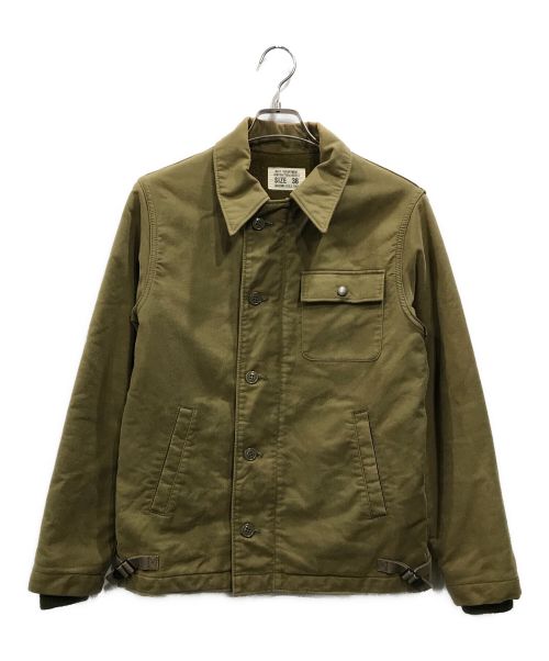 UNCROWD（アンクラウド）UNCROWD (アンクラウド) A-2 JACKET オリーブ サイズ:38の古着・服飾アイテム