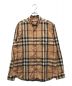 BURBERRY BRIT（バーバリーブリット）の古着「ノバチェックシャツ」｜ブラウン