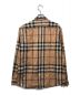 BURBERRY BRIT (バーバリーブリット) ノバチェックシャツ ブラウン サイズ:L：10000円