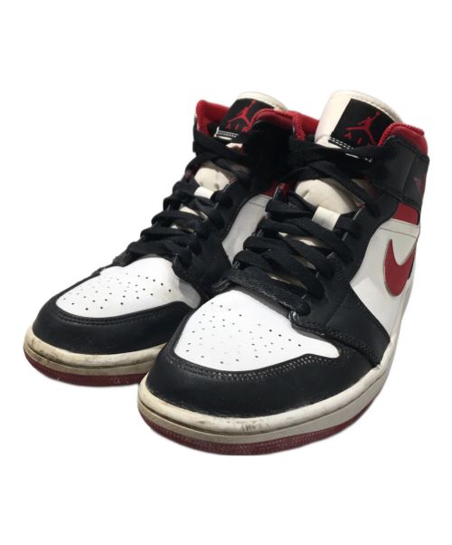 NIKE（ナイキ）NIKE (ナイキ) AIR JORDAN 1 MID ホワイト サイズ:27㎝の古着・服飾アイテム