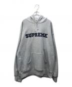 SUPREMEシュプリーム）の古着「24SS collegiate hooded sweatshirt」｜グレー