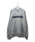 SUPREME（シュプリーム）の古着「24SS collegiate hooded sweatshirt」｜グレー