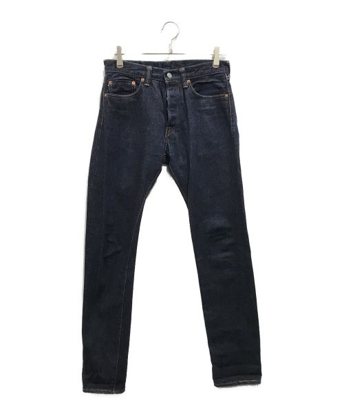 MOMOTARO JEANS（桃太郎ジーンズ）MOMOTARO JEANS (桃太郎ジーンズ) 出陣ナローテーパード デニムパンツ インディゴ サイズ:W30の古着・服飾アイテム