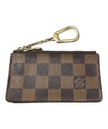 LOUIS VUITTON（ルイ ヴィトン）の古着「ダミエ ポシェット・クレ」｜ブラウン