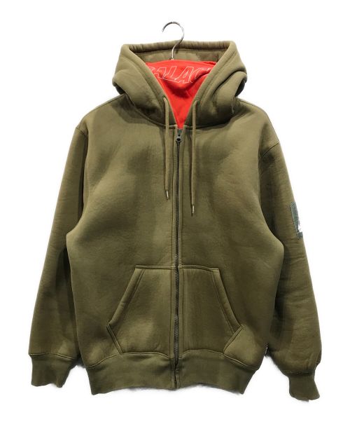 PALACE（パレス）PALACE (パレス) FACEMASK SHEARLING THERMAL HOOD カーキ サイズ:Ｍの古着・服飾アイテム