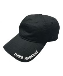 New Era×THIRD MAGAZINE（ニューエラ×サードマガジン）の古着「キャップ」｜ブラック