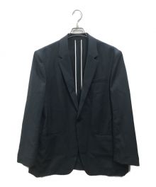 OVERCOAT（オーバーコート）の古着「Dropped Shoulder Single Jacket」｜グリーン