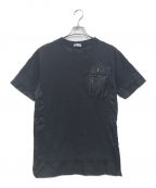 Dior×sacaiディオール×サカイ）の古着「ドッキングTシャツ」｜ブラック