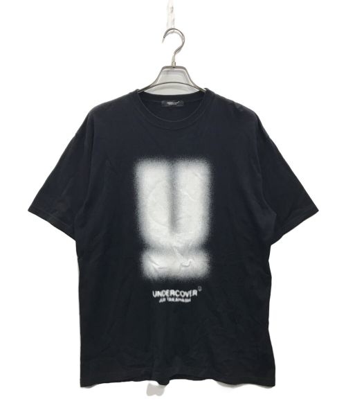 UNDERCOVER（アンダーカバー）UNDERCOVER (アンダーカバー) ぼかしグラフィックプリントTシャツ ブラック サイズ:4の古着・服飾アイテム