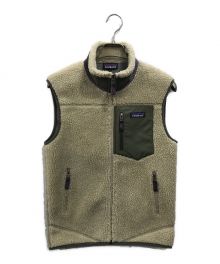 Patagonia（パタゴニア）の古着「CLASSIC RETRO-X VEST」｜ベージュ