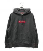 SUPREMEシュプリーム）の古着「Box Logo Hooded Sweatshirt」｜グレー