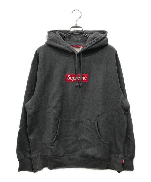 SUPREME（シュプリーム）SUPREME (シュプリーム) Box Logo Hooded Sweatshirt グレー サイズ:Lの古着・服飾アイテム