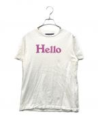 MADISON BLUEマディソンブルー）の古着「Hello TEE」｜ホワイト