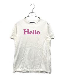 MADISON BLUE（マディソンブルー）の古着「Hello TEE」｜ホワイト