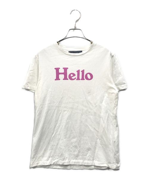 MADISON BLUE（マディソンブルー）MADISON BLUE (マディソンブルー) Hello TEE ホワイト サイズ:01の古着・服飾アイテム