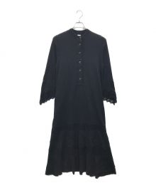 Ron Herman（ロンハーマン）の古着「Honeycomb cotton Lace Dress」｜ブラック